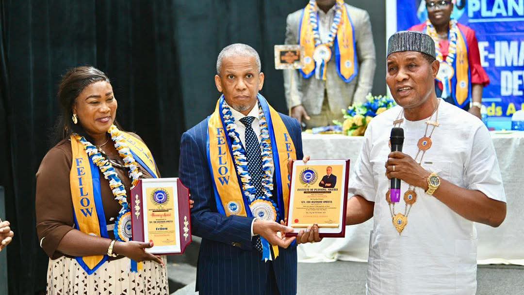 Institute of Planning Nigeria Celebrates Senator Dafinone with Prestigious Fellowship Award