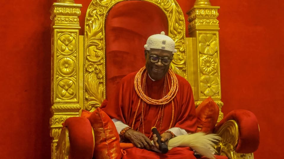 Dafinone Felicitates Mosogar Royal Father, HRM Okpurhe Uduaka I, As Monarch Celebrates Birthday Dafinone Felicitates Mosogar Royal Father, HRM Okpurhe Uduaka I, As Monarch Celebrates Birthday